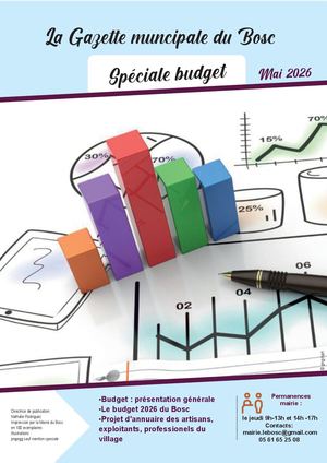 Gazette Speciale Budget