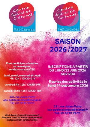 Plaquette 2026 2027 CSC