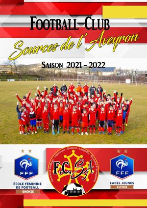 2021-2022 F.C. Sources de l'Aveyron