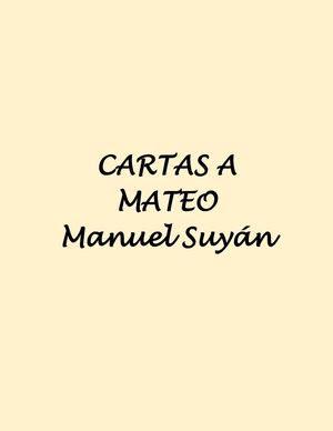 Cartas A Mateo