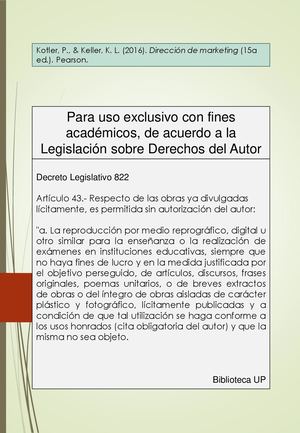C9 Dirección Marketing Kotler 2019