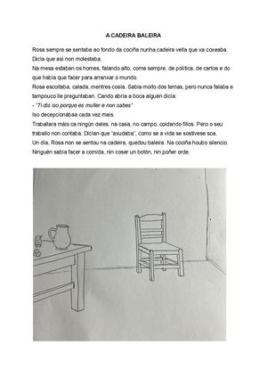 A cadeira baleira