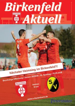 Birkefeld Aktuell - 2025/26 13. SV Fautenbach - SV Oberschopfheim