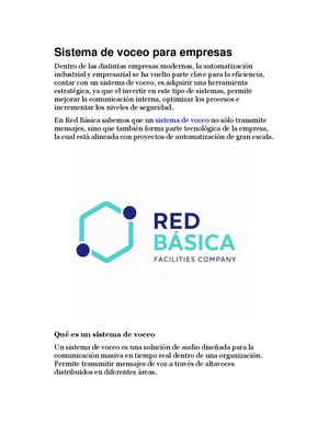 Sistema De Voceo Para Empresas
