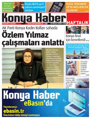 Konya Haber Haftalık (E-Gazete) Sayı 2 - 12 Mayıs 2026