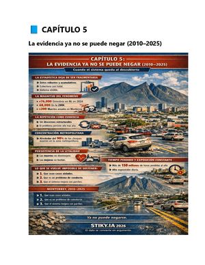 T2-CAP-5 La evidencia ya no se puede negar (2010–2025)  Los Mercenarios De La Movilidad Y La Seguridad Vial Monterrey Por Stiky.IA 2026