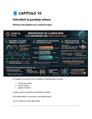 T2-CAP-10 Velocidad: la paradoja urbana Los Mercenarios De La Movilidad Y La Seguridad Vial Monterrey Capitulo 10 Por Stiky.IA 2026