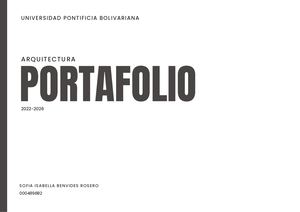 Portafolio Benavides Rosero Sofia Isabella