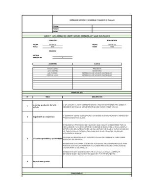 Acta Reunion Copasst 1