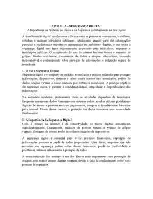 Apostila Seguranca Digital