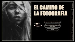 Presentación Portafolio Proyectos De Fotografía Moderno Minimalista Negro Y Beis