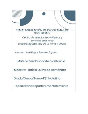 Programas De Seguridad