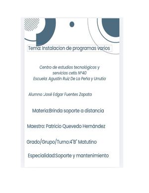Programas Varios