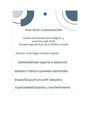 Redes Cableadas