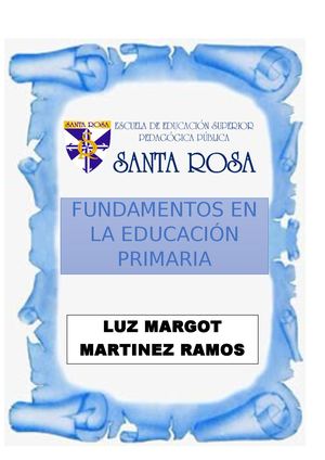 Carátula De Fundamentos