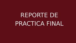 Reporte De Practica Final Wamr