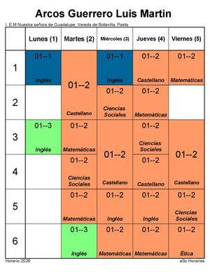 Hor 085 Docentes A