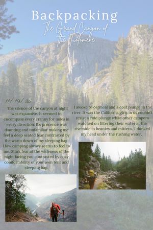 Copy Of Backpacking