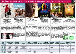 Porgramme du 13 au 19 Mai 2026