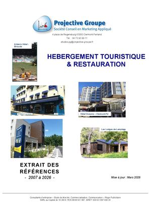 Références Hôtellerie Restauration Mai 2026