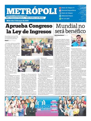 Metropoli Miércoles 13 De Mayo 2026