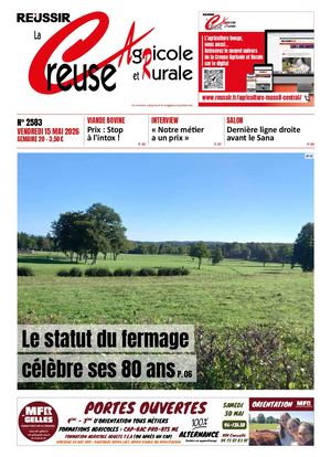 Creuse agricole n°2583