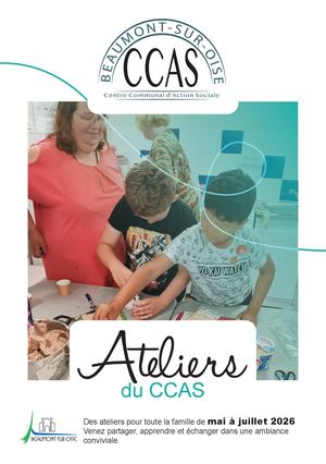 LES ATELIERS DU CCAS - de Mai à Juillet 26