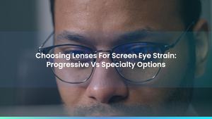 Choosing Lenses For Screen Eye Strain: Progressive Vs Specialty Options