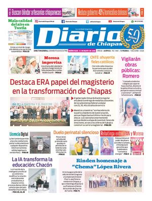 Portada, Miércoles 13 De Mayo De 2026