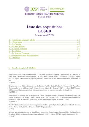 Listedacquisitionsmars Avril2026
