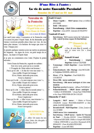 Bulletin Du 14 Au 23 Mai 2026