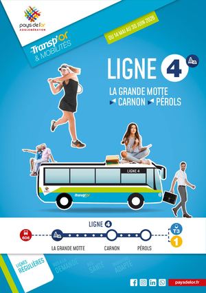 Dépliant Ligne 4 Horaires Pre Estivaux 2026