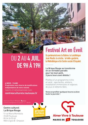 Brochure Art en éveil 2026