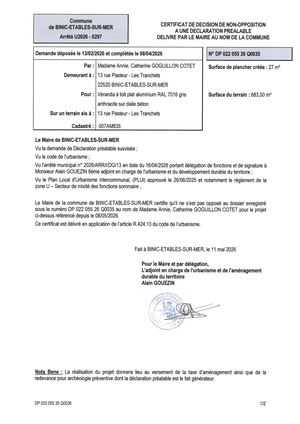 DP 26 Q 0035 - Accord Tacite