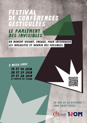 Festival de conférences gesticulées - Le parlement des invisibles