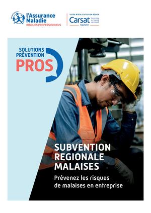 Subvention Malaises Flyer