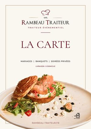 Rambeau Traiteur Carte 2026
