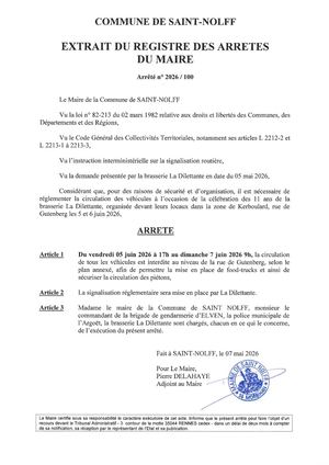 2026 100 LA DILETTANTE Fermeture Gutenberg 6 Juin