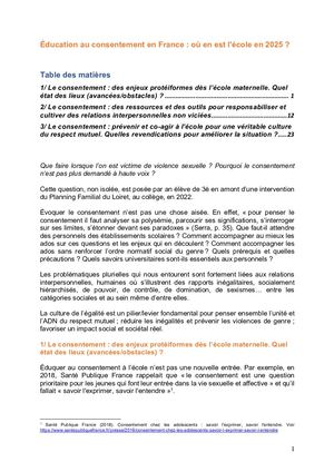 Éducation au #consentement en France : où en est l'école en 2025 ?