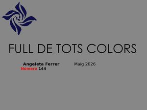 Maig 2026