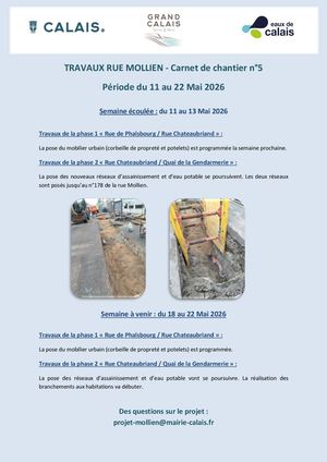 Carnet de chantier n°5