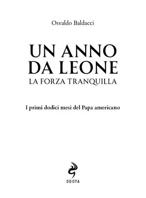 9788862886239 Un Anno Da Leone