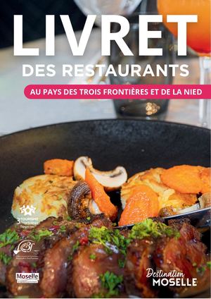 Livret des restaurants au Pays des Trois Frontières et de la Nied - 2026