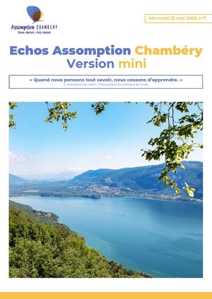 Echos Assomption Chambéry N°7
