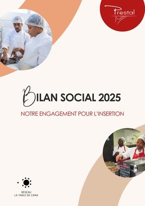 PRESTAL - Bilan Social 2025