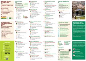 Plan des espaces verts 2026