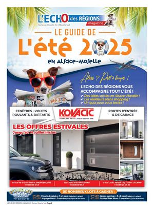 Echo Moselle Sud - Guide de l'été 2026 - Maquette et Tarifs - Archive