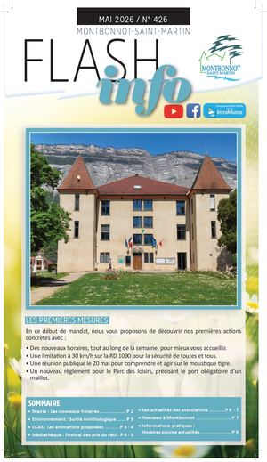 Flash info n°426 mai 2026