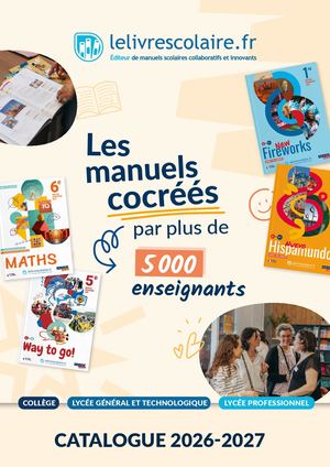 Catalogue Secondaire 2026-2027 - Lelivrescolaire.fr