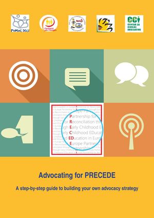 Regional Advocacy Manual Partnership For Reconciliation Through Early Childhood Education And Development In Europe